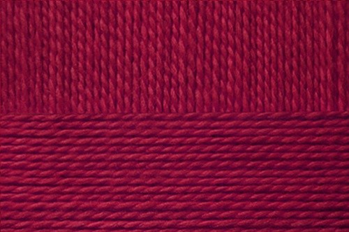 Пряжа для вязания ПЕХ "Детский каприз тёплый" (50% мериносовая шерсть, 50% фибра) 10х50г/125м цв.007 бордо