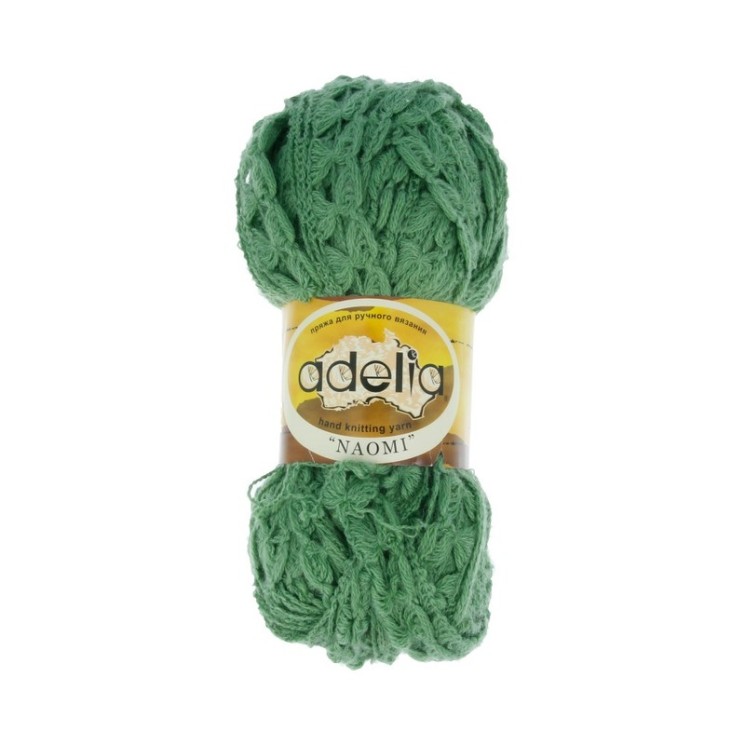 Пряжа ADELIA NAOMI (100% акрил) 5х100г/24м СК цв.07 зеленый