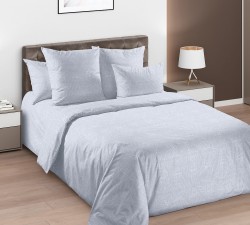Ткань Перкаль 110 г/м 100% хлопок шир.235 см арт.D.661612П255 цв.серый рул.33м (±5м)