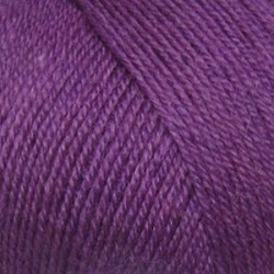 Пряжа для вязания ПЕХ "Кроссбред Бразилия" (50% шерсть, 50% акрил) 5х100г/490м цв.567 т.фиалка