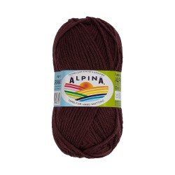 Пряжа ALPINA ALPACA GRANDE (65% альпака, 35% мериносовая шерсть) 4х50г/118м цв.09 бордовый