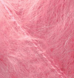 Пряжа для вязания Ализе Mohair classic (25% мохер, 24% шерсть, 51% акрил) 5х100г/200м цв.170 розовый леденец