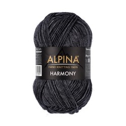Пряжа ALPINA HARMONY (100% мериносовая шерсть) 10х50г/175м цв.11 т.серый