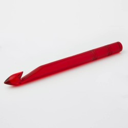 51289 Knit Pro Крючок для вязания Trendz 12мм, акрил, красный
