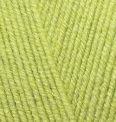 Пряжа для вязания Ализе Happy Baby (65% акрил/ 35% полиамид) 5х100г/350м цв.471 липа упак (1 упак)