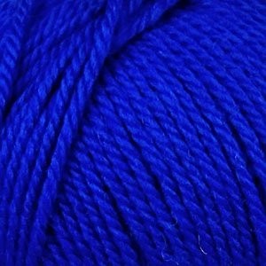 Пряжа для вязания ПЕХ "Мериносовая" (50% шерсть, 50% акрил) 10х100г/200м цв.491 ультрамарин