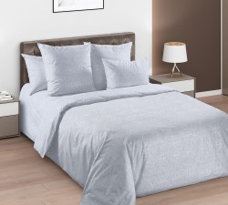 Ткань Перкаль 110 г/м 100% хлопок шир.235 см арт.D.661616П255 цв.серый рул.33м (±5м)