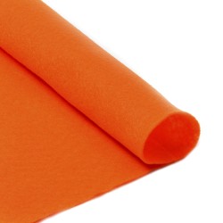 Фетр в рулоне мягкий IDEAL 1мм 100см арт.FLT-S2 уп.10м цв.645 бл.оранжевый