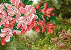 Рисунок на габардине МП СТУДИЯ арт.Г-055 40х50/25х35 см упак (1 шт)