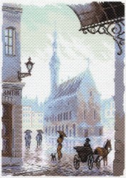 Рисунок на канве МАТРЕНИН ПОСАД арт.37х49 - 1643 Старый город