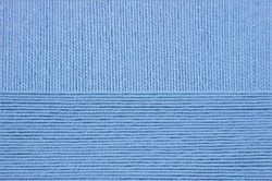 Пряжа для вязания ПЕХ "Цветное кружево" (100% мерсеризованный хлопок) 4х50г/475м цв.015 т.голубой