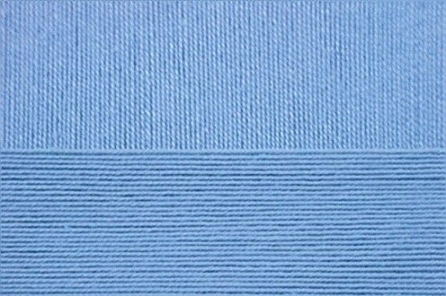 Пряжа для вязания ПЕХ "Цветное кружево" (100% мерсеризованный хлопок) 4х50г/475м цв.015 т.голубой