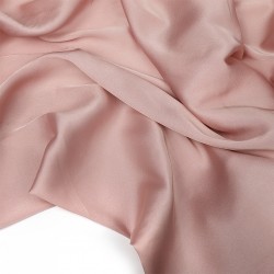 Ткань шелк Армани 90г/м 97% ПЭ 3% Спандекс шир.150см арт.TBYArm-061 цв.61 пудра-розовая уп.1м