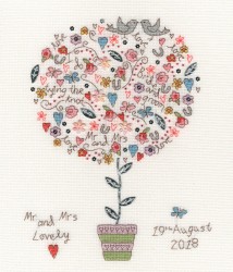 Набор для вышивания Bothy Threads арт.XKA16 Love Vows (Клятвы любви) 24х28 см