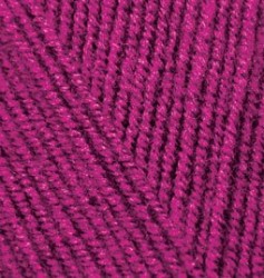 Пряжа для вязания Ализе Superlana klasik (25% шерсть/ 75% акрил) 5х100г/280м цв.649 рубин упак (1 упак)