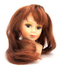 Волосы для кукол арт.КЛ.23773 П80 (прямые) цв.М
