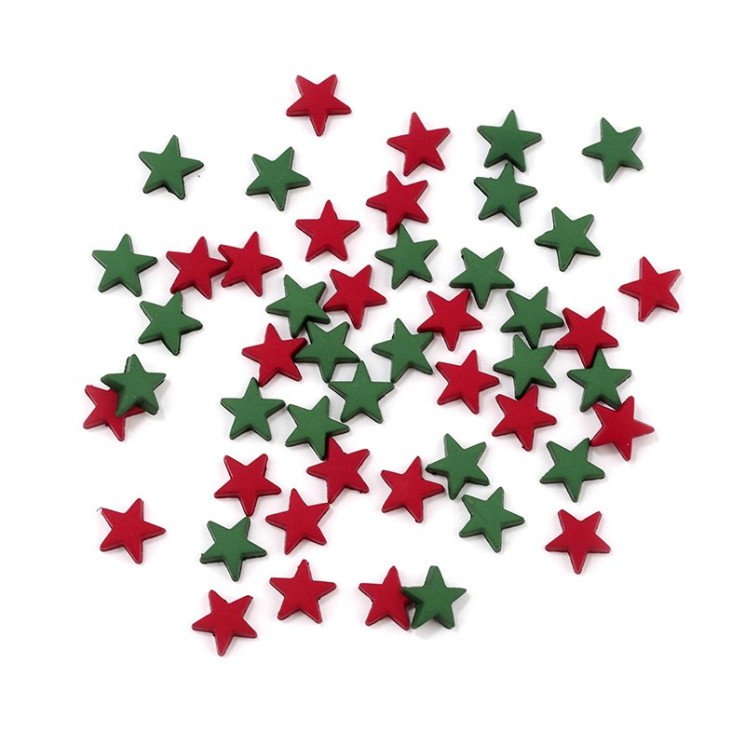 Набор пуговиц JESSE JAMES арт.5512 CHRISTMAS BUTTONS-STAR GAZERS упак (1 упак)
