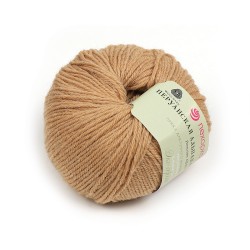 Пряжа для вязания ПЕХ Перуанская альпака (50% альпака, 50% меринос шерсть) 10х50г/150м цв.124 песочный