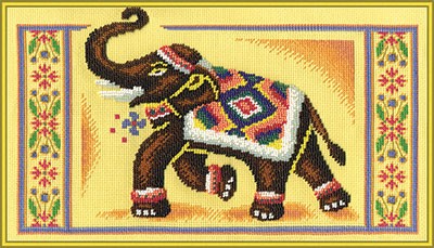 Слоны у воды. Набор для вышивания. Чаривна мить (М-24)