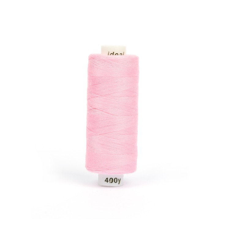 Нитки бытовые IDEAL 40/2 366м 100% п/э, цв.113 св.розовый