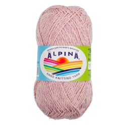 Пряжа ALPINA SHEBBY (100% хлопок) 10х50г/150м цв.06 розовый-кремовый