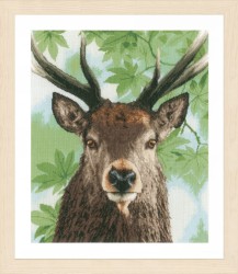 Набор для вышивания LANARTE арт.PN-0168208 Proud red deer 40х49 см