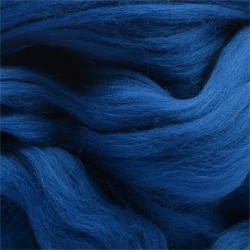 Шерсть для валяния ПЕХОРКА полутонкая шерсть (100%шерсть) 50г цв.100 корол. синий