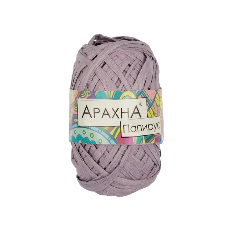 Пряжа ARACHNA Papyrus (100% целлюлоза) 10х40г/50м цв.15 сиреневый