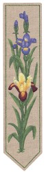 Набор для вышивания Le Bonheur des Dames арт.4720 Закладка Iris (Ирис) 20х4,5 см