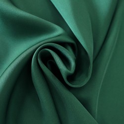 Ткань шелк Армани 90 г/м2 97% полиэстер, 3% спандекс шир.145 см арт.Р.18540.18 цв.18 зеленый уп.25м
