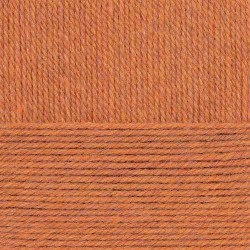 Пряжа для вязания ПЕХ "Носочная" (50% шерсть, 50% акрил) 10х100г/200м цв.030 св.терракот