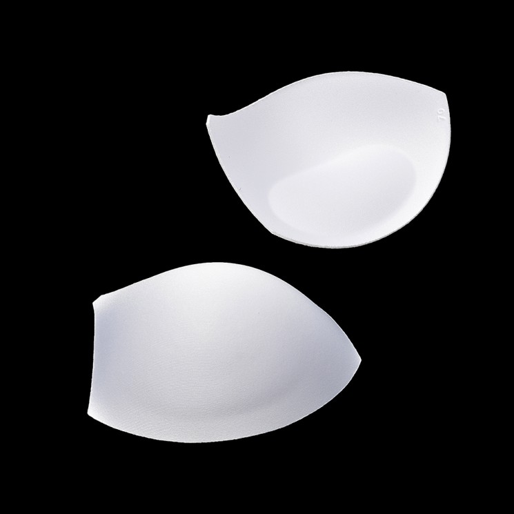 Чашечки корсетные AC-66 с эффектом push-up р.70 цв. белый уп.5 пар
