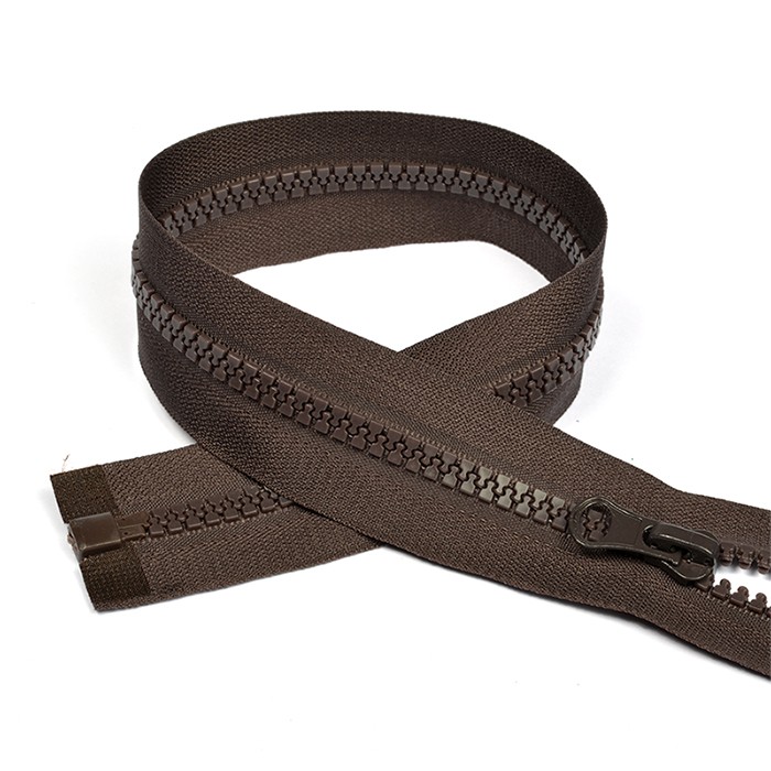 Молния MaxZipper трактор №5 1 замок, 65см, цв.F304 коричневый