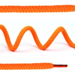Шнурки TBY круглые 05мм арт.SLC013 длина 130 см цв.флуор.оранжевый уп.10шт