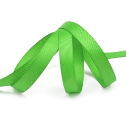 Лента Ideal репсовая в рубчик шир.12мм цв. 579 (120) ярк.зеленый уп.27,42м
