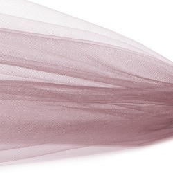 Фатин Кристалл средней жесткости блестящий арт.K.TRM шир.300см, 100% полиэстер цв. 09 К уп.5м - пыльная роза