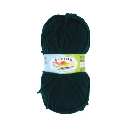 Пряжа ALPINA MARTA (100% тактифил) 5х100г/120м цв.008 т. зеленый