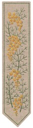 Набор для вышивания Le Bonheur des Dames арт.4721 Закладка Mimosas (Мимоза) 20х4,5 см