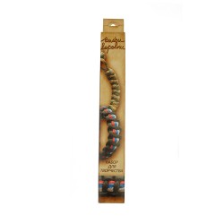 Набор для творчества "Вяжи веревки" арт.638 Черная кобра с лентой
