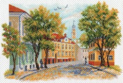 Рисунок на канве МАТРЕНИН ПОСАД арт.37х49 - 1674 Уездной город