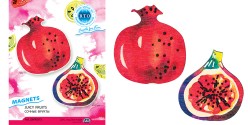 Набор для декорирования РТО арт.EHW015 Сочные фрукты 7,4х8,2; 6,3х7 см