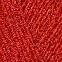 Пряжа для вязания ТРО "Кроха" (20% шерсть, 80% акрил) 10х50г/135м цв.0042 красный