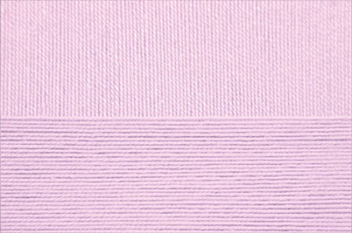 Пряжа для вязания ПЕХ "Цветное кружево" (100% мерсеризованный хлопок) 4х50г/475м цв.178 св.сиреневый