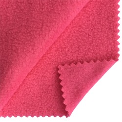 Ткань флис 2-х сторонний TBY-0059-338 190 г/м 100% ПЭ шир.150см цв.F338 неон розовый уп.10м (1кг - 3,5м)