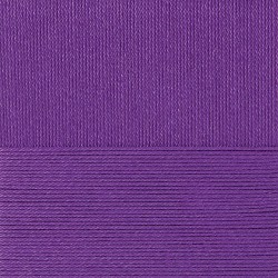 Пряжа для вязания ПЕХ "Классический хлопок" (100% мерсеризованный хлопок) 5х100г/250м цв.698 т.фиолетовый