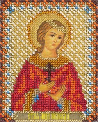 Набор для вышивания PANNA арт. CM-1493 Икона Святой мученицы Надежды Римской 8,5х10,5 см