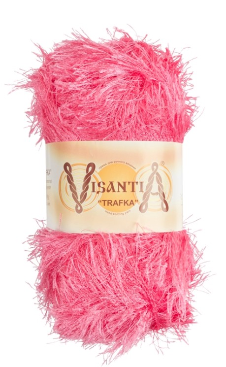 Пряжа VISANTIA TRAFKA (100% полиэстер) 5х100г/150 м цв.0016 розовый