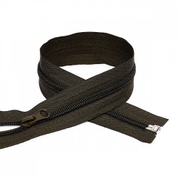 Молния MaxZipper пласт. спираль №5-N 40см цв.F328 хаки уп.10шт