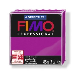 FIMO professional полимерная глина, запекаемая в печке, уп. 85г цв.чисто-пурпурный, арт.8004-210