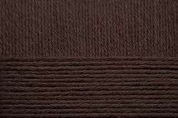 Пряжа для вязания ПЕХ "Школьная" (100% акрил) 5х50г/150м цв.251 коричневый